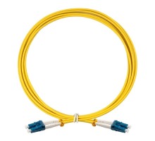 Exegate EX295131RUS Патч-корд волоконно-оптический FC-D-9-LC-LC-2M-LSZH (Шнур ВО SM 9/125 (OS2/G.652.D), LC/UPC-LC/UPC, Duplex, LSZH, 2м)