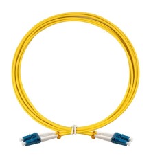 Exegate EX295131RUS Патч-корд волоконно-оптический FC-D-9-LC-LC-2M-LSZH (Шнур ВО SM 9/125 (OS2/G.652.D), LC/UPC-LC/UPC, Duplex, LSZH, 2м)