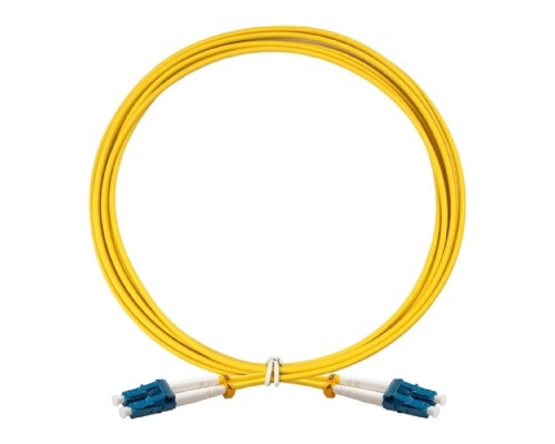 [Коммутационный шнур] Exegate EX295131RUS Патч-корд волоконно-оптический FC-D-9-LC-LC-2M-LSZH (Шнур ВО SM 9/125 (OS2/G.652.D), LC/UPC-LC/UPC, Duplex, LSZH, 2м)