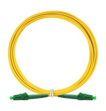 Exegate EX295136RUS Патч-корд волоконно-оптический ExeGate FC-S-9-LC/APC-LC/APC-3M-LSZH (Шнур ВО SM 9/125 (OS2/G.652.D), LC/APC-LC/APC, Simplex, LSZH, 3м)
