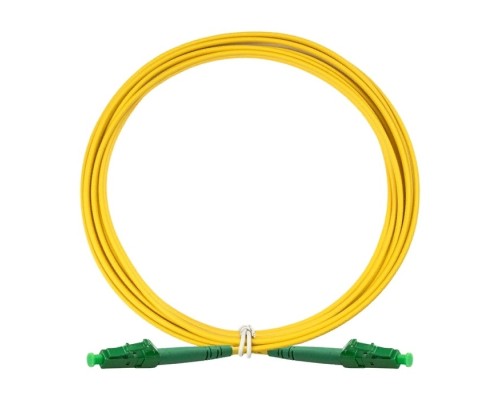 [Коммутационный шнур] Exegate EX295136RUS Патч-корд волоконно-оптический ExeGate FC-S-9-LC/APC-LC/APC-3M-LSZH (Шнур ВО SM 9/125 (OS2/G.652.D), LC/APC-LC/APC, Simplex, LSZH, 3м)