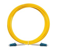 Exegate EX295147RUS Патч-корд волоконно-оптический FC-S-9-LC-LC-10M-LSZH (Шнур ВО SM 9/125 (OS2/G.652.D), LC/UPC-LC/UPC, Simplex, LSZH, 10м)