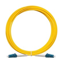 Exegate EX295147RUS Патч-корд волоконно-оптический FC-S-9-LC-LC-10M-LSZH (Шнур ВО SM 9/125 (OS2/G.652.D), LC/UPC-LC/UPC, Simplex, LSZH, 10м)