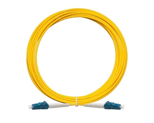 [Коммутационный шнур] Exegate EX295147RUS Патч-корд волоконно-оптический FC-S-9-LC-LC-10M-LSZH (Шнур ВО SM 9/125 (OS2/G.652.D), LC/UPC-LC/UPC, Simplex, LSZH, 10м)