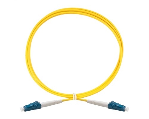 [Коммутационный шнур] Exegate EX295123RUS Патч-корд волоконно-оптический FC-S-9-LC-LC-1M-LSZH (Шнур ВО SM 9/125 (OS2/G.652.D), LC/UPC-LC/UPC, Simplex, LSZH, 1м)