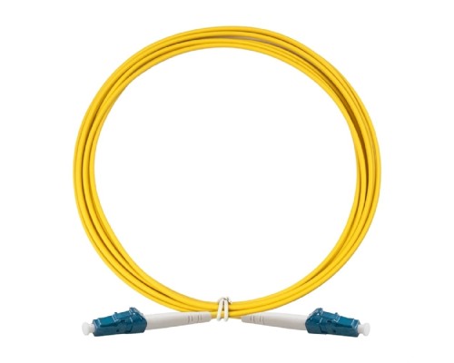 [Коммутационный шнур] Exegate EX295135RUS Патч-корд волоконно-оптический FC-S-9-LC-LC-3M-LSZH (Шнур ВО SM 9/125 (OS2/G.652.D), LC/UPC-LC/UPC, Simplex, LSZH, 3м)
