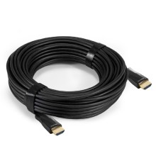 Exegate EX294699RUS Активный оптический кабель HDMI ExeGate EX-CC-HDMI2-20.0 (19M/19M, v2.0, 20м, 4K UHD, Ethernet, позолоченные контакты)