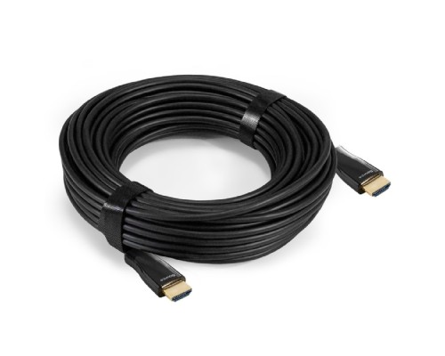 [кабели] Exegate EX294699RUS Активный оптический кабель HDMI ExeGate EX-CC-HDMI2-20.0 (19M/19M, v2.0, 20м, 4K UHD, Ethernet, позолоченные контакты)