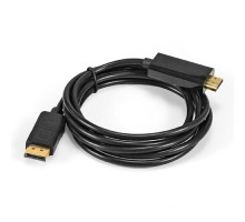 Exegate EX294710RUS Кабель DisplayPort-HDMI ExeGate EX-CC-DP-HDMI-2.0 (20M/19M, 2м, экран)