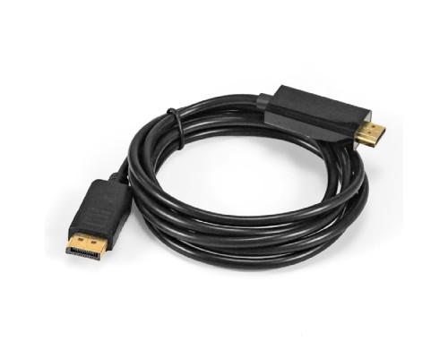 [кабели] Exegate EX294710RUS Кабель DisplayPort-HDMI ExeGate EX-CC-DP-HDMI-2.0 (20M/19M, 2м, экран)