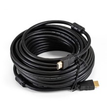 Exegate EX294694RUS Кабель HDMI ExeGate EX-CC-HDMI-15.0F (19M/19M, 15м, v1.4b, ферритовые кольца, позолоченные контакты)