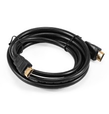 Exegate EX294698RUS Кабель HDMI ExeGate EX-CC-HDMI2-2.0 (19M/19M, v2.0, 2,0м, 4K UHD, Ethernet, позолоченные контакты)
