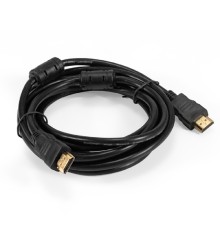Exegate EX294690RUS Кабель HDMI ExeGate EX-CC-HDMI-3.0F (19M/19M, 3м, v1.4b, ферритовые кольца, позолоченные контакты)