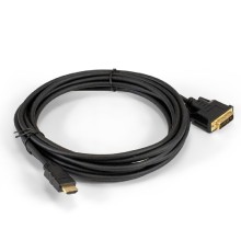 Exegate EX294674RUS Кабель HDMI-DVI-D ExeGate EX-CC-HDMIM-DVI2M-5.0 (19M/(24+1)M, dual link, 5м, позолоченные контакты)