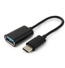 Exegate EX294778RUS Кабель OTG Type C-USB 3.0 ExeGate EX-A-OTG-CMAF3 (USB Type C/USB 3.0 Af, 0,2м)