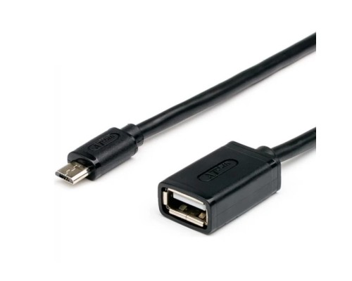 [кабели] Exegate EX294760RUS Кабель OTG USB 2.0 ExeGate EX-OTG-USB2-AFmicroBM5P-0.15 (AF/microBm 5P, 0,15м)