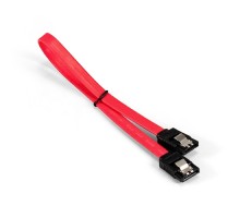 Exegate EX294730RUS Кабель SATA ExeGate EX-CC-SATA-DATA-0.3L (7pin/7pin, металлические защелки, 0,3м)