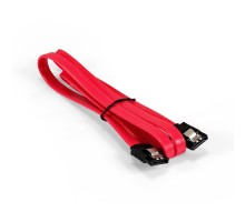 Exegate EX294733RUS Кабель SATA ExeGate EX-CC-SATA-DATA-0.8L (7pin/7pin, металлические защелки, 0,8м)