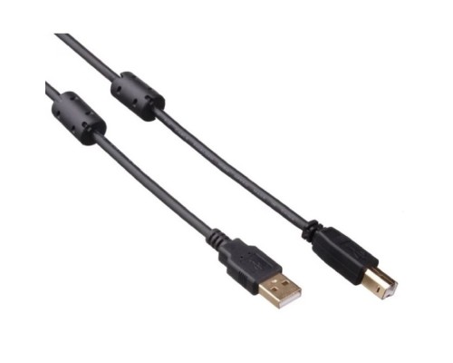 [кабели] Exegate EX294748RUS Кабель USB 2.0 ExeGate EX-CCF-USB2-AMBM-4.5 (Am/Bm, 4,5м, 2 фильтра)