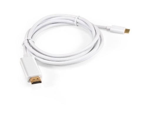 [Переходник] Exegate EX294722RUS Кабель-адаптер Type C-HDMI ExeGate EX-CM-HDMI2M-0.1 (USB Type C/19M, 4K@120HZ 8K@ 30Hz, 1,8м)