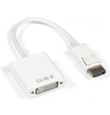 Exegate EX294678RUS Кабель-переходник DisplayPort-DVI ExeGate EX-DPM-DVIF-0.1 (20M/19F, 0,1м)