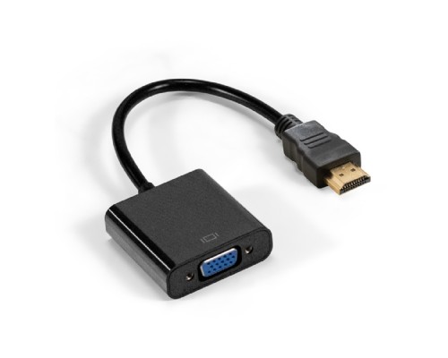 [Переходник] Exegate EX294717RUS Кабель-переходник HDMI-VGA ExeGate EX-HDMIM-VGAF-0.2 (19M/15F, 0,2м)