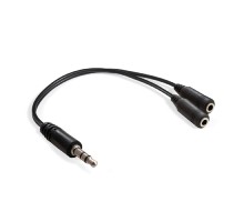 Exegate EX294736RUS Кабель-разветвитель аудио ExeGate EX-CCA-415-0.15 (3.5mm Jack M/2x3.5mm Jack F, 0,15м)