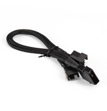 Exegate EX294791RUS Разветвитель питания для корпусных вентиляторов ExeGate EX-CC-PSU-3xF-0.3 (Molex/3x3/4pin, все разъемы имеют 2 контакта, 0,3м)