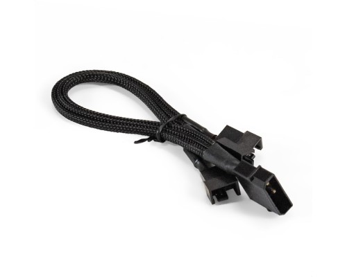 [Переходник] Exegate EX294791RUS Разветвитель питания для корпусных вентиляторов ExeGate EX-CC-PSU-3xF-0.3 (Molex/3x3/4pin, все разъемы имеют 2 контакта, 0,3м)