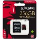 Флеш карта microSDHC 256Gb Class10 Kingston <SDCR/256GB> Canvas React с адаптером