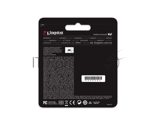 Флеш карта microSDHC 256Gb Class10 Kingston <SDCR/256GB> Canvas React с адаптером