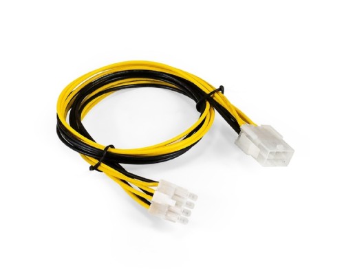 [Переходник] Exegate EX294790RUS Удлинитель кабеля питания материнской платы +12V ExeGate EX-EXT-8M8F-0.5 (8pin EPS12V M/8pin EPS12V F, 0,5м)