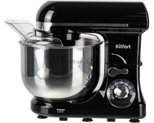Миксер стационарный Kitfort КТ-1337-2 600Вт черный/серебристый