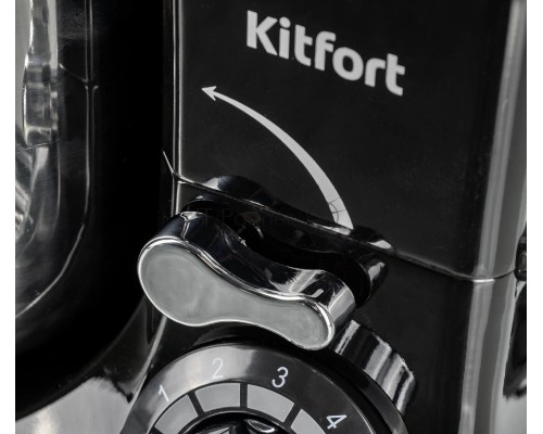 Миксер стационарный Kitfort КТ-1337-2 600Вт черный/серебристый