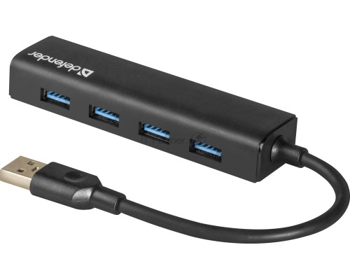 Универсальный USB Defender разветвитель Quadro Express USB3.0, 4 порта