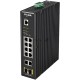 Коммутатор  D-Link DIS-200G-12PS/A1A, L2 Managed Industrial Switch with 10 10/100/1000Base-T and 2 1000Base-X SFP ports (8 PoE ports 802.3af/802.3at (30 W), PoE Budget 123 W)8K Mac address, 802.3x Flow Control,