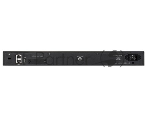 Коммутатор D-Link DGS-3130-54TS/A1A Управляемый стекируемый коммутатор 3 уровня с 48 портами 10/100/1000Base-T, 2 портами 10GBase-T и 4 портами 10GBas