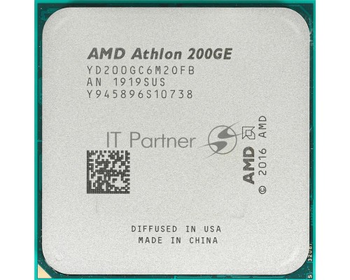 Процессор AMD Athlon 200GE Soc-AM4 3.2GHz OEM
