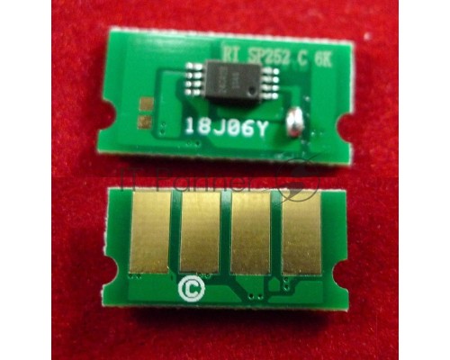 Чип Ricoh Aficio SP C252Dn/C252Sf/C262Dnw/C262Sf Cyan 6K (SPC252HE) (ELP Imaging®) Чип Ricoh Aficio SP C252Dn/C252Sf/C262Dnw/C262Sf Cyan 6K (SPC252HE) (ELP Imaging®)