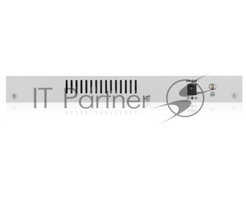 Коммутатор ZYXEL GS1200-8HP V2 8 Port Gigabit PoE+ webmanaged Switch, 4x PoE, 60 Watt