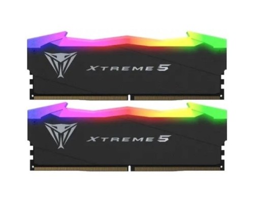 [Модуль памяти] Память DDR5 2x16Gb 7600MHz Patriot PVXR532G76C36K Viper XTREME RGB RTL Gaming PC5-60800 CL36 DIMM 288-pin 1.45В с радиатором Ret