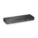 Коммутатор ZYXEL GS1920-24v2 Hybrid Smart switch Zyxel Nebula Flex, 24xGE, 4xCombo (SFP/RJ-45), silent (fanless), Standalone / cloud management