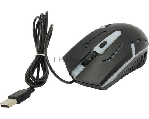 Мышь проводная Defender Flash MB-600L черный, 1200 dpi, USB, кнопки - 4