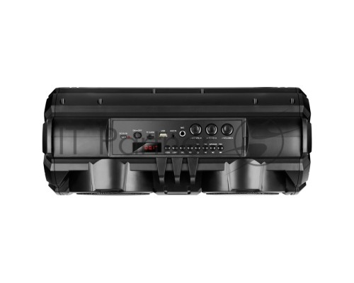 Портативная колонка SVEN PS-485 (28 Вт(2x14), встроенный аккумулятор, FM-тюнер, Bluetooth, USB, microSD) черный