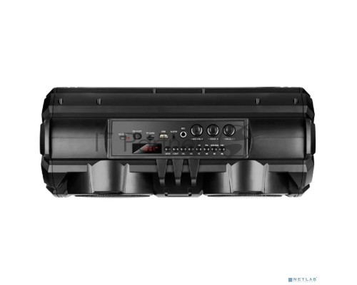 Портативная колонка SVEN PS-485 (28 Вт(2x14), встроенный аккумулятор, FM-тюнер, Bluetooth, USB, microSD) черный