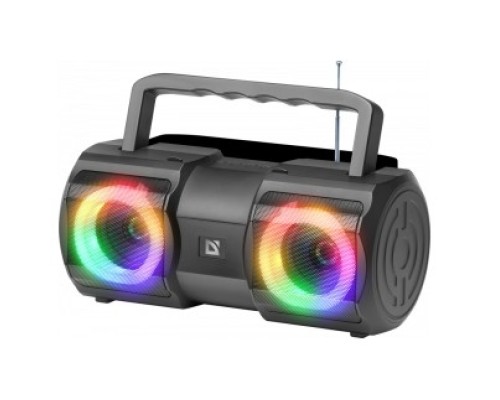 [Колонки] Defender Портативная колонка Beatbox 20 20Вт, Light/BT/MIC/FM/USB/TF [65420]