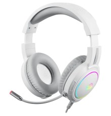 Defender Игровая гарнитура Mento RGB, 3.5мм, белые Redragon (70708)