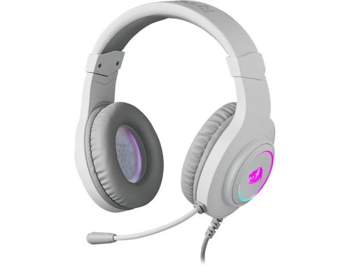 [Наушники] Defender Hylas Белые, RGB, 3.5 Jack Redragon (70840)