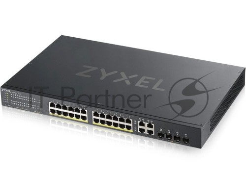 Коммутатор Zyxel NebulaFlex GS192024HPV2-EU0101F 24G 24PoE+ 375W управляемый