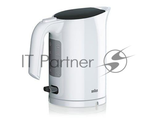Чайник электрический Braun WK3100WH  1.7л. 2200Вт белый (корпус: пластик)